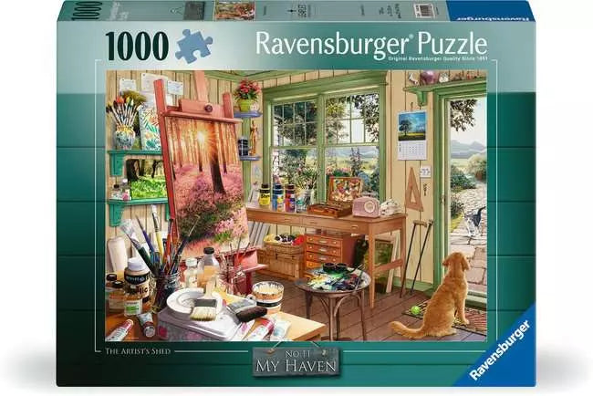 The Artist's Shed 1000 Pc Puzzle - Game On