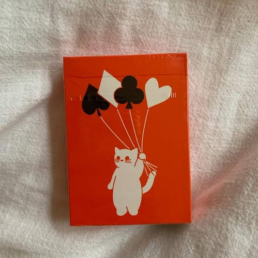 The Cats Diary Playing Cards Orange - Classic - Game On