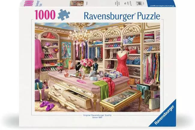 The Coveted Closet 1000 Pc Puzzle - Game On