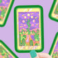 The Desert Tarot Card Vinyl Sticker Cactus and Wildlife - Game On