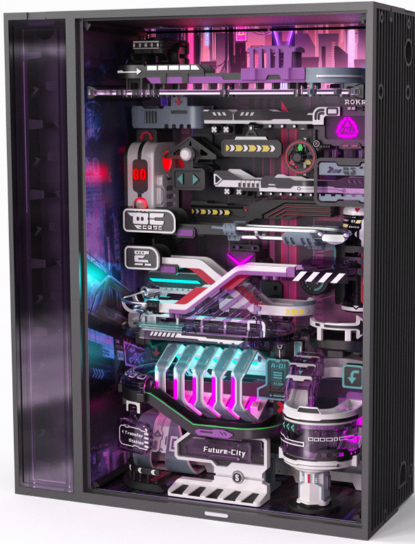 The Future City with Automatic Ascent Set - Game On