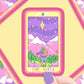 The Hiker Tarot Card Vinyl Sticker - Game On