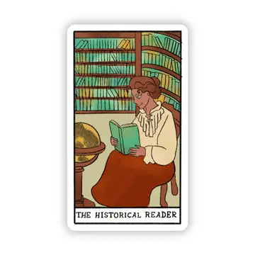The Historical Reader Book Tarot Card Sticker - Game On