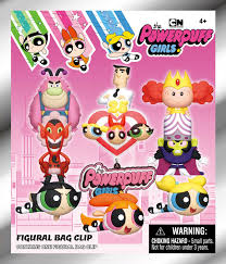 The Powerpuff Girls 3D Foam Bag Clip Series - Game On