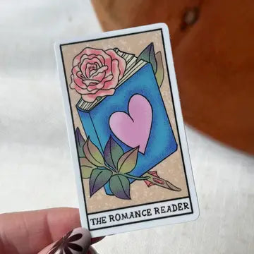 The Romance Reader Book Tarot Card Sticker - Game On