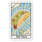 The Taco" Tarot Card Sticker - Game On