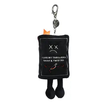 Thrillers Dark Plush Book - Plush Bag Charm - Game On