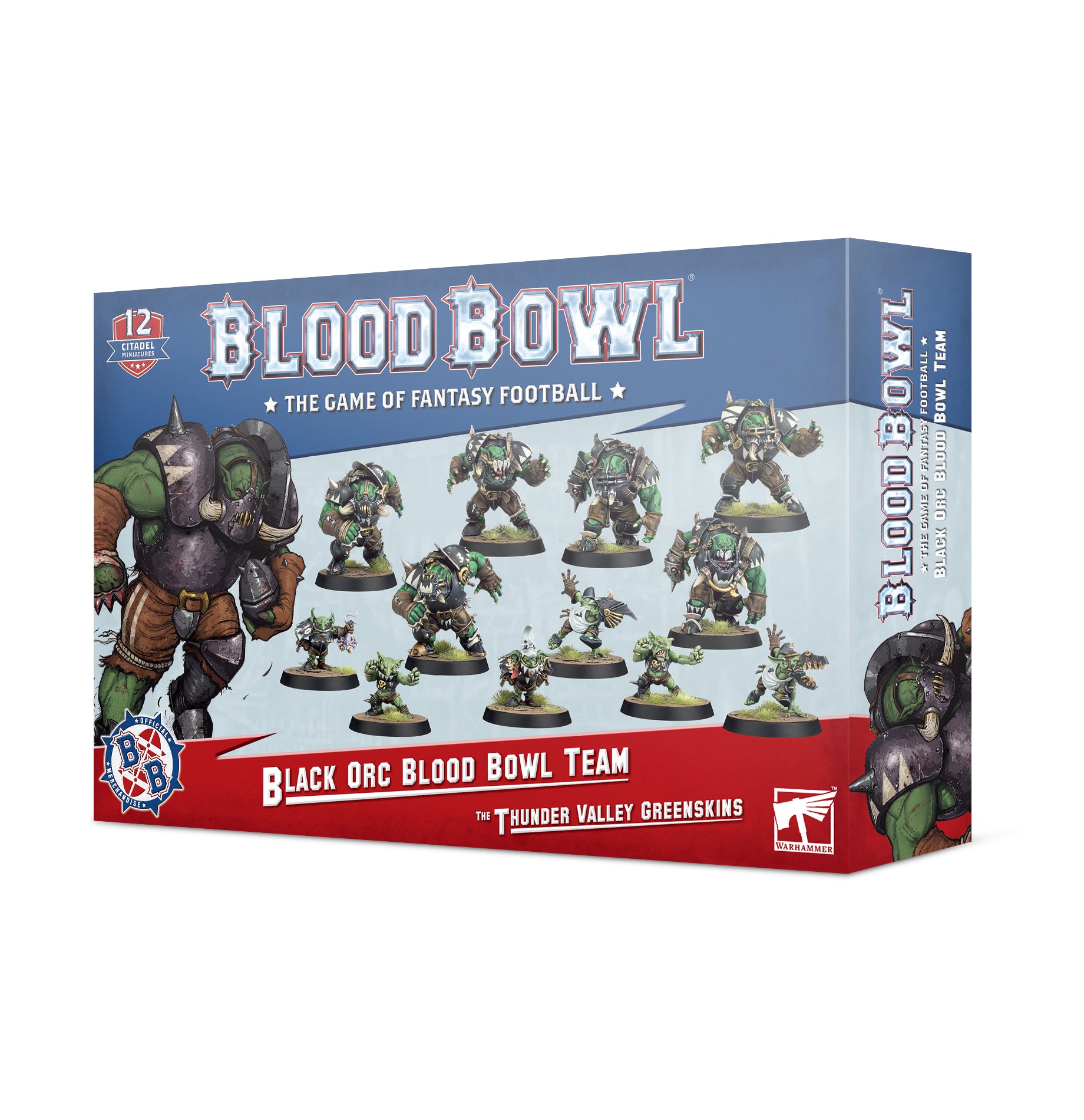 Thunder Valley Greenskins Black Orc Team - Game On