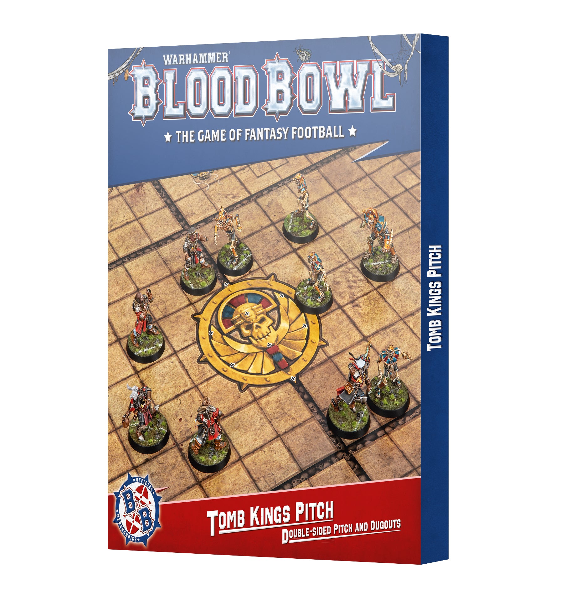 Tomb King Team Pitch and Dugouts - Game On