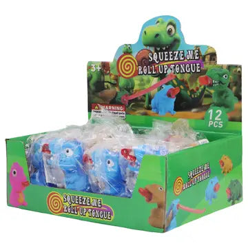 Tongue-out T-rex Dinosaur Squeaky Gag Toy - Game On