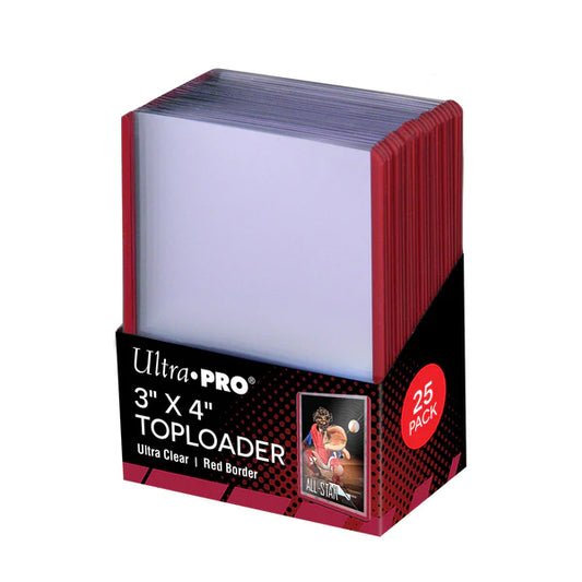Toploaders - Red border - Game On