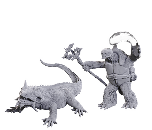 Tortle Druid & Wild Shape Giant Lizard - Character - Game On