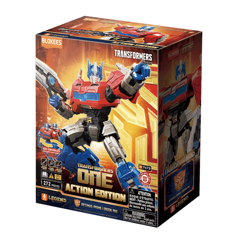 Transformers Action Edition 04 One Optimus Prime - Game On