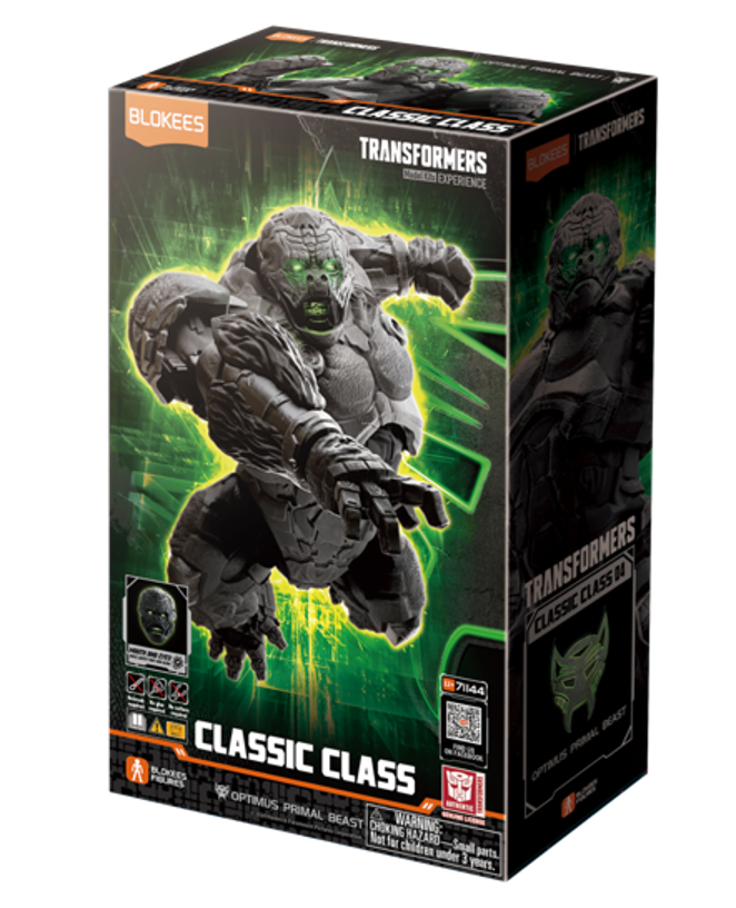 Transformers Classic Class 04 Optimus Primal Beast - Game On