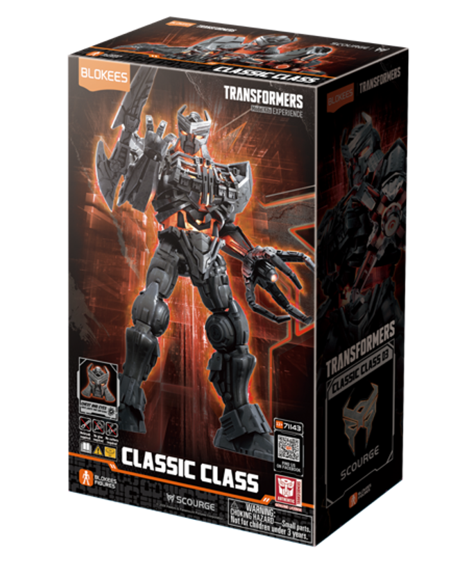 Transformers Classic Class 03 Scourge - Game On
