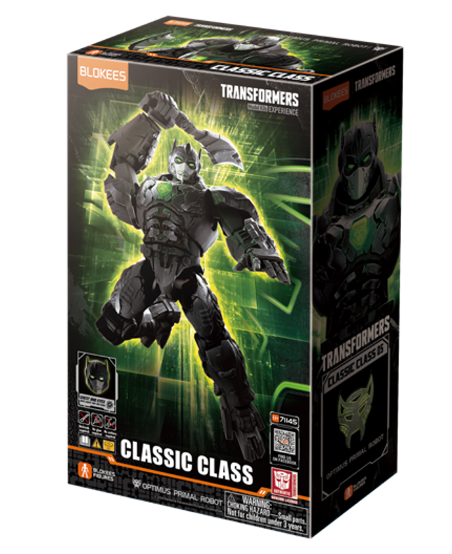 Transformers Classic Class 05 Optimus Primal Robot - Game On