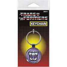Transformers Decepticon Shld Keychain - Game On