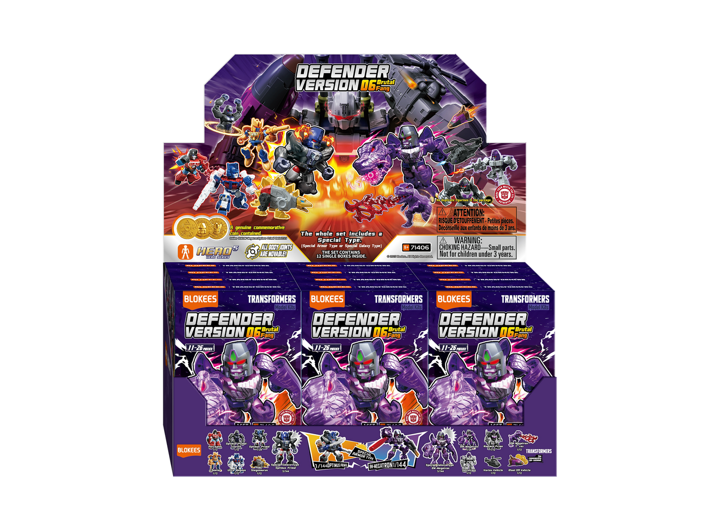 Transformers Defender 06 Display - Game On