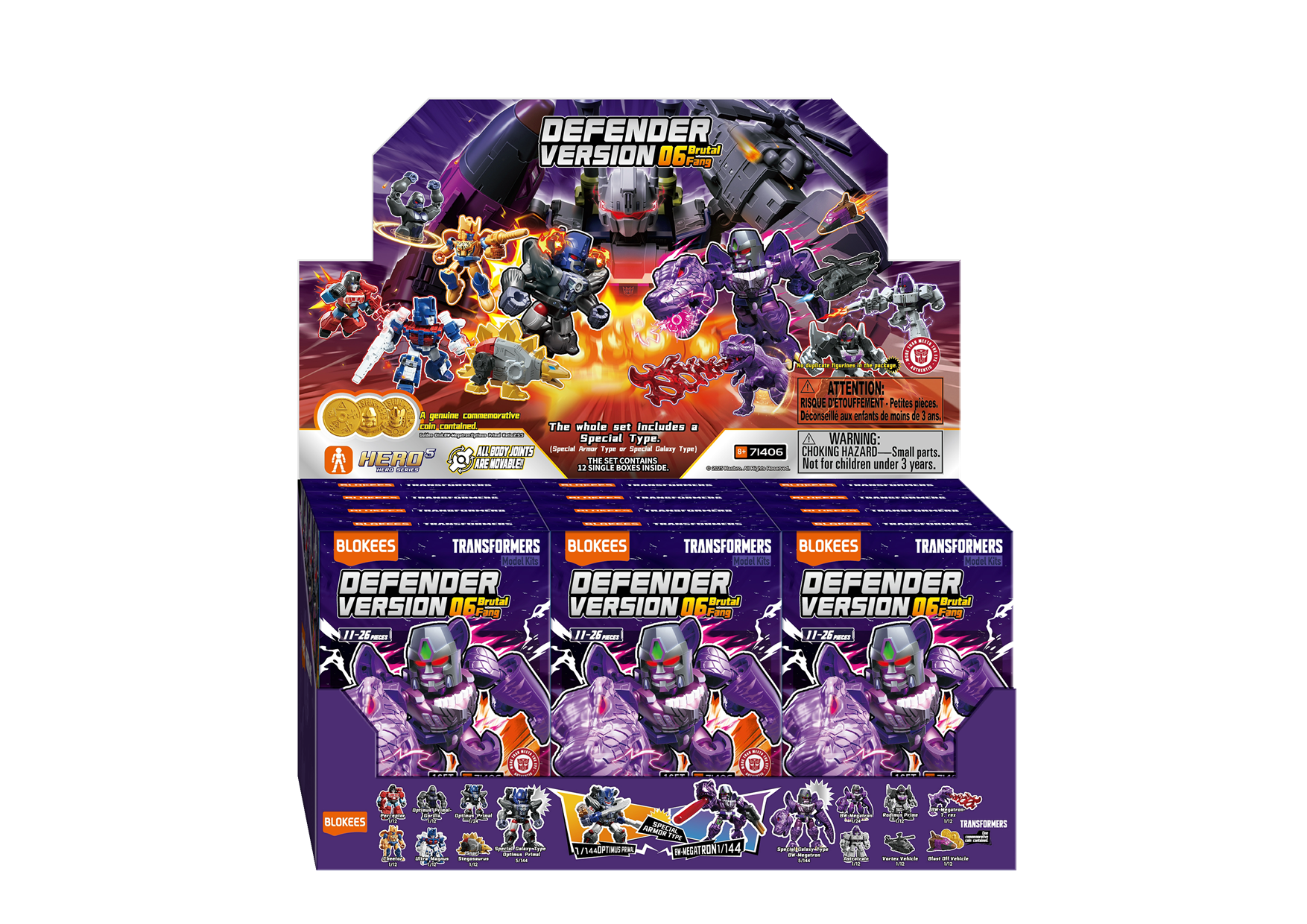 Transformers Defender 06 Display - Game On