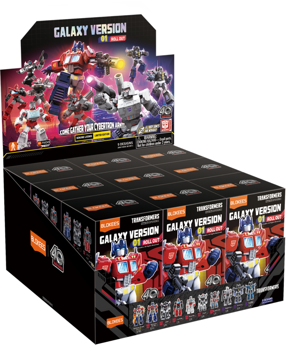 Transformers Galaxy 01 Display - Game On