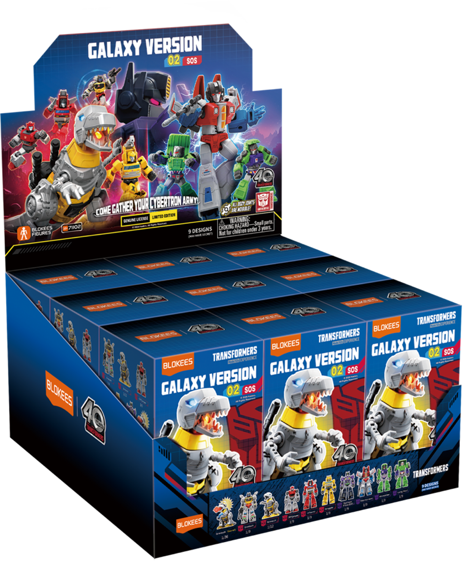 Transformers Galaxy 02 Display - Game On