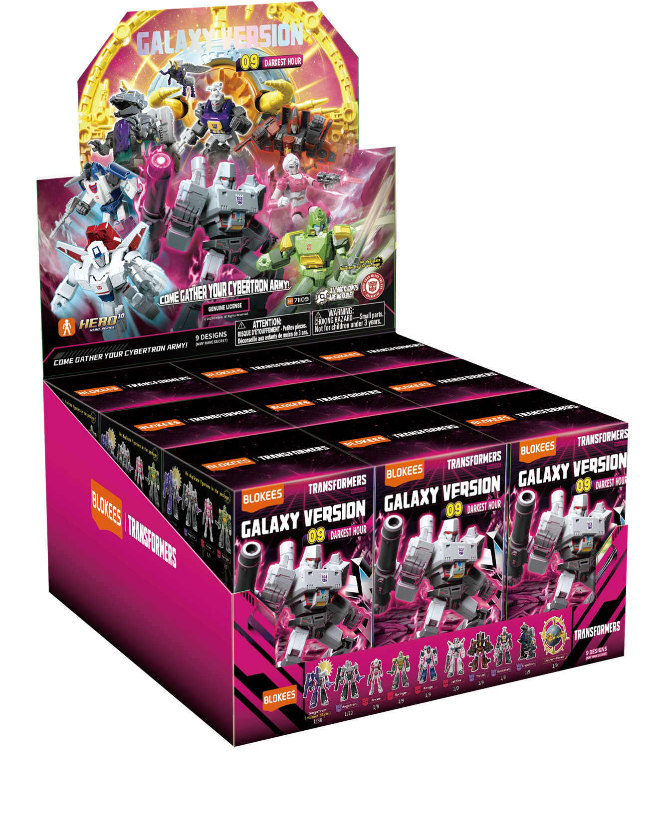 Transformers Galaxy 09 Display - Game On