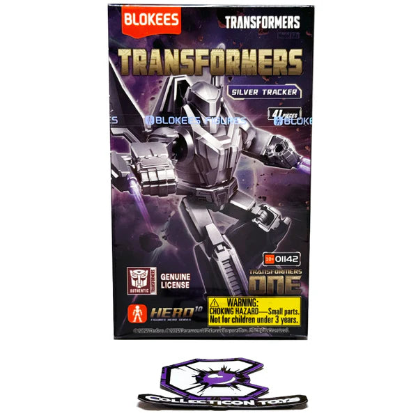 Transformers Silver Tracker Single - Game On