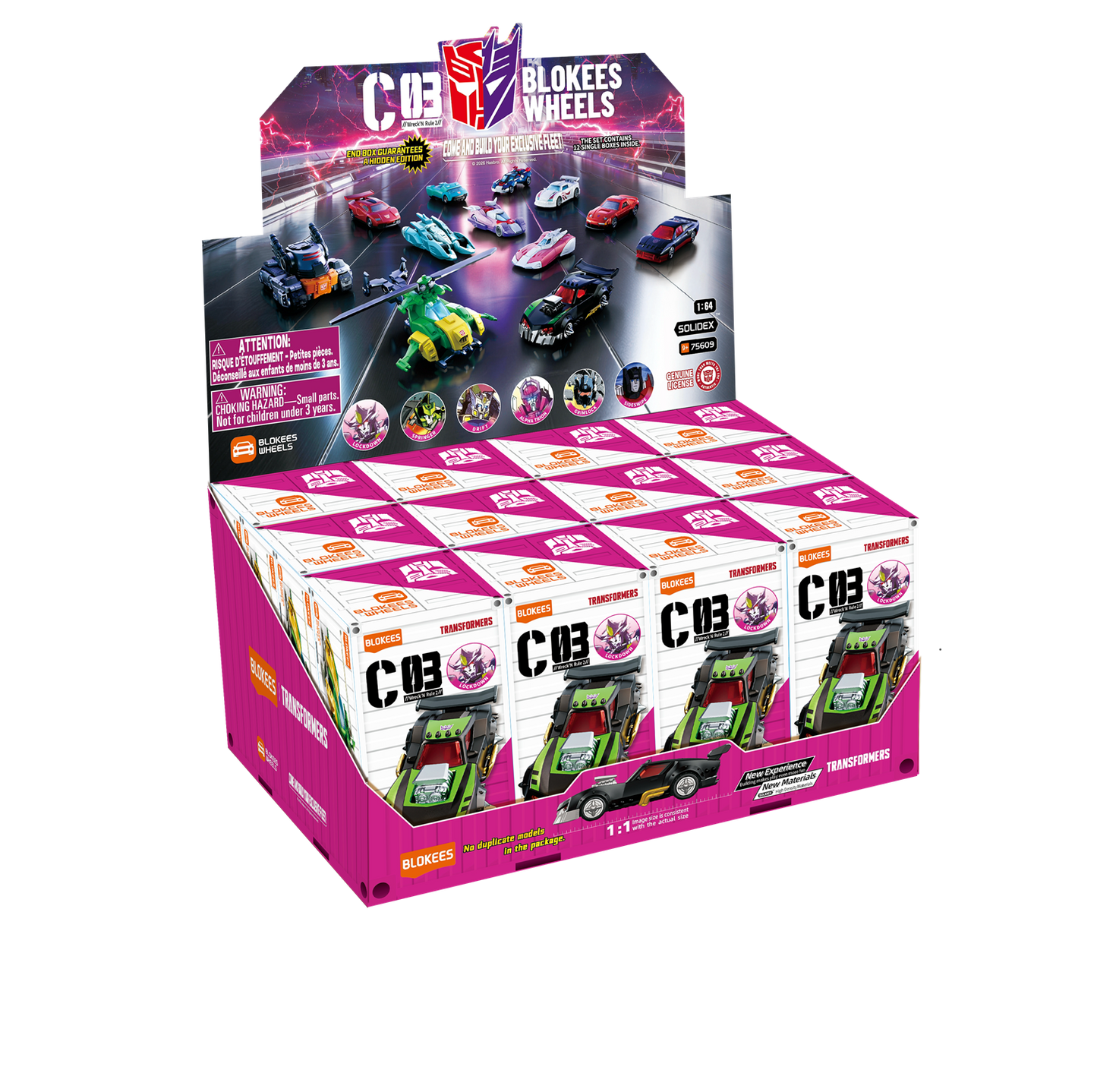 Transformers Wheels 03 Display - Game On