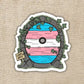 Transgender Pride Fairy Door Sticker - Game On