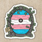 Transgender Pride Fairy Door Sticker - Game On