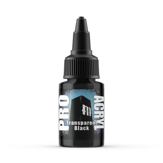 Transparent Black Pro Acryl - Game On