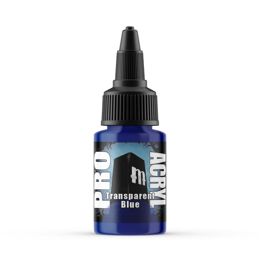 Transparent Blue Pro Acryl - Game On
