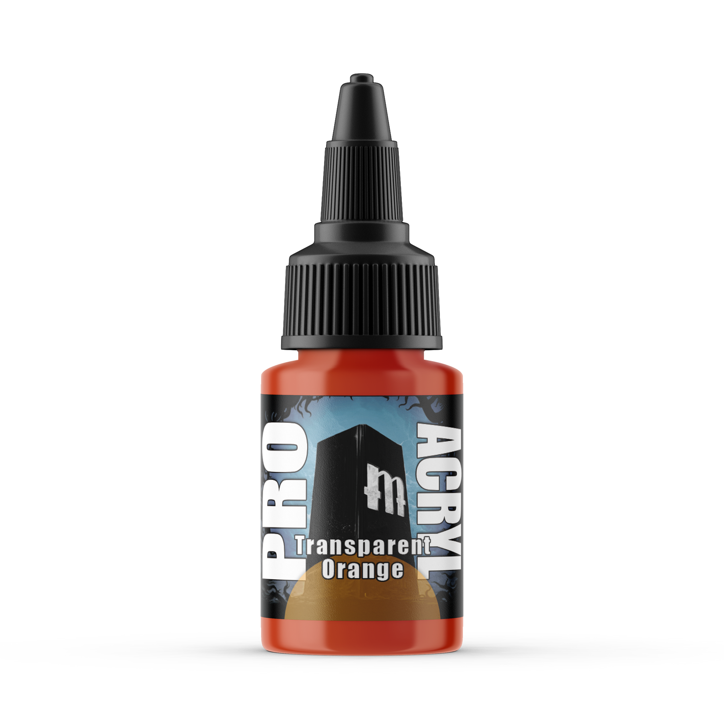 Transparent Orange Pro Acryl - Game On