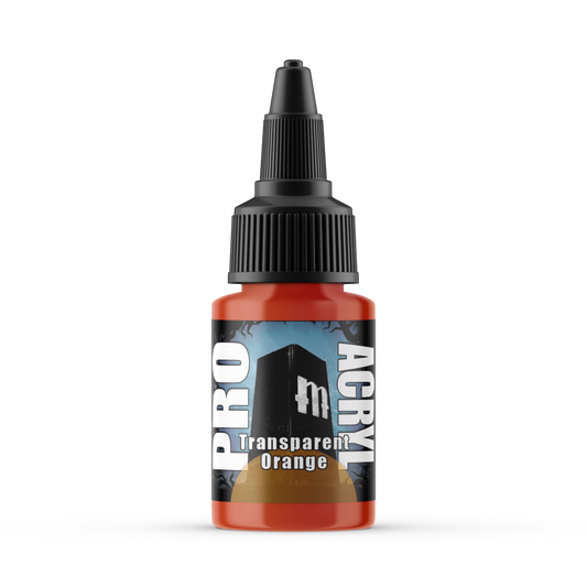 Transparent Orange Pro Acryl - Game On