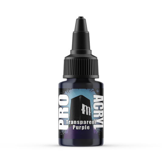 Transparent Purple Pro Acryl - Game On