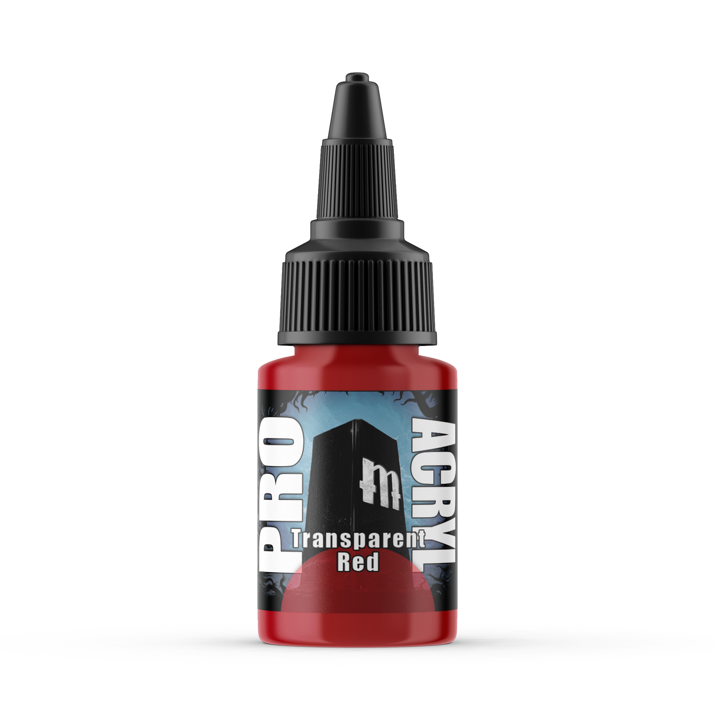 Transparent Red Pro Acryl - Game On