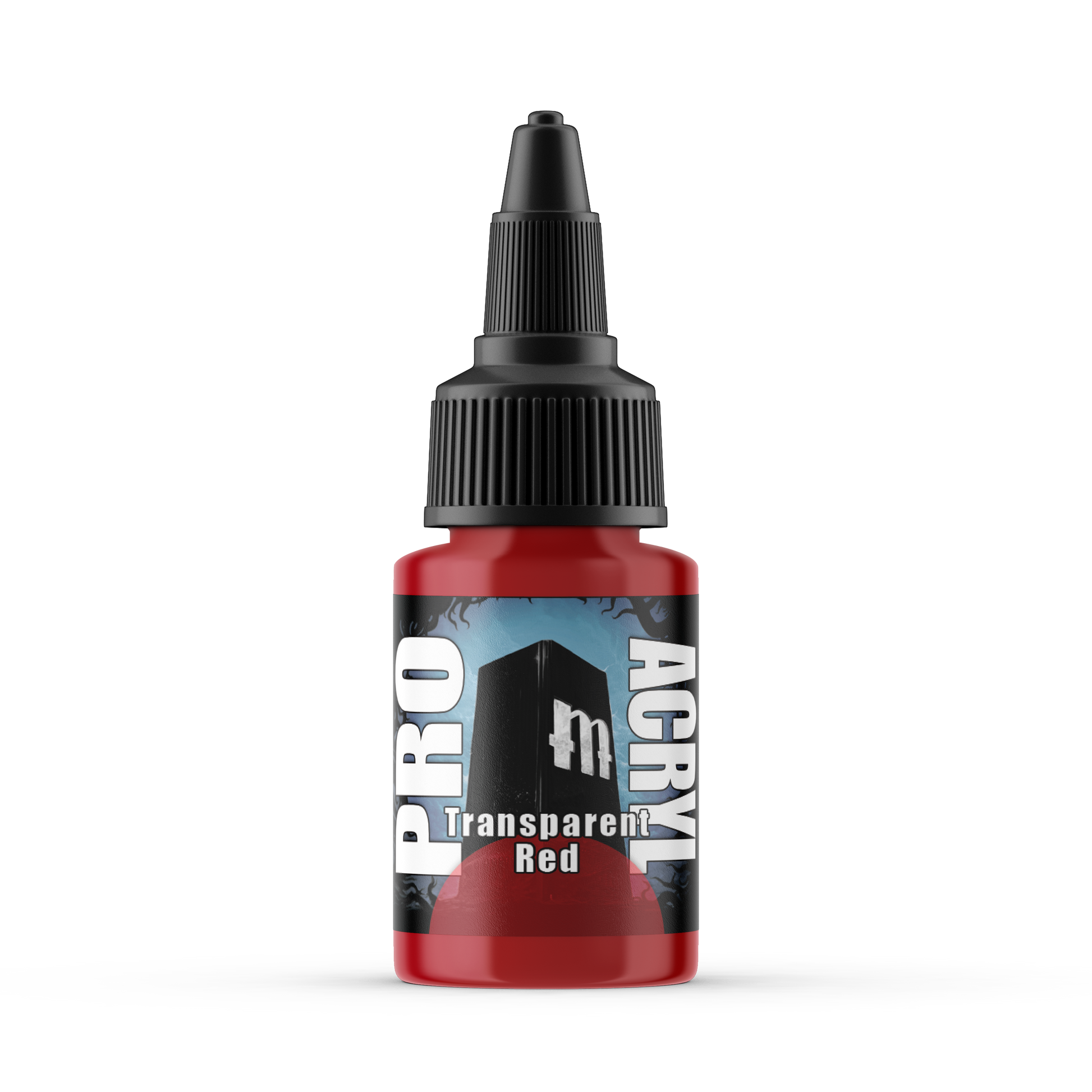 Transparent Red Pro Acryl - Game On