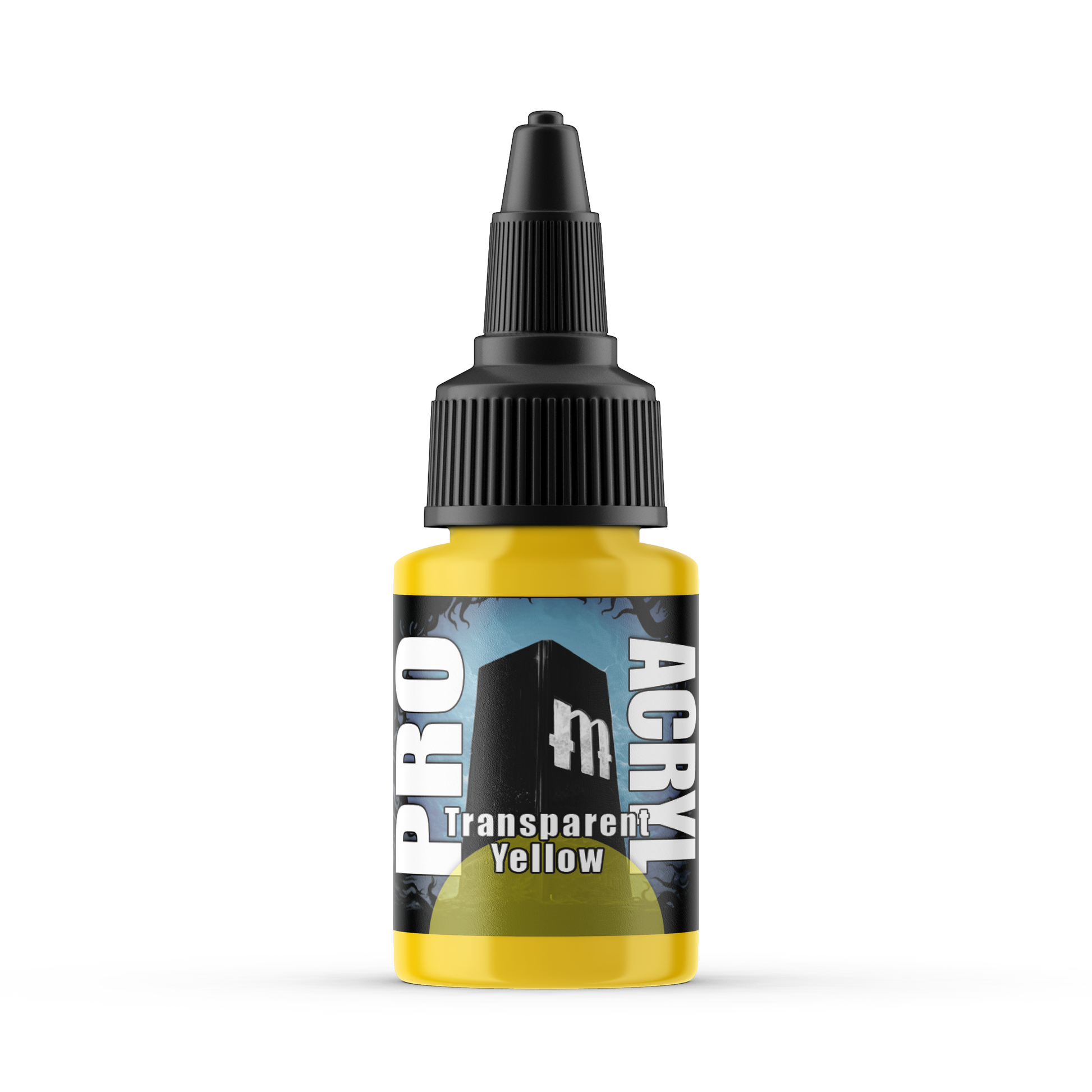 Transparent Yellow Pro Acryl - Game On