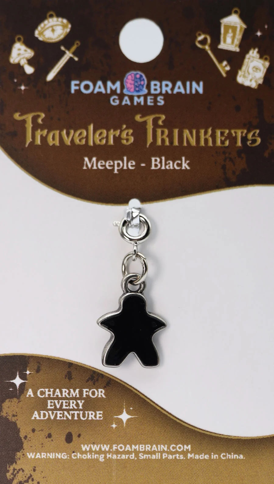Traveler's Trinkets - Meeple - Black Charm - Game On