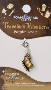 Traveler's Trinkets - Pumpkin Teacup Charm - Game On