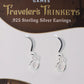 Traveler's Trinkets - Sterling Silver Earrings - Game On