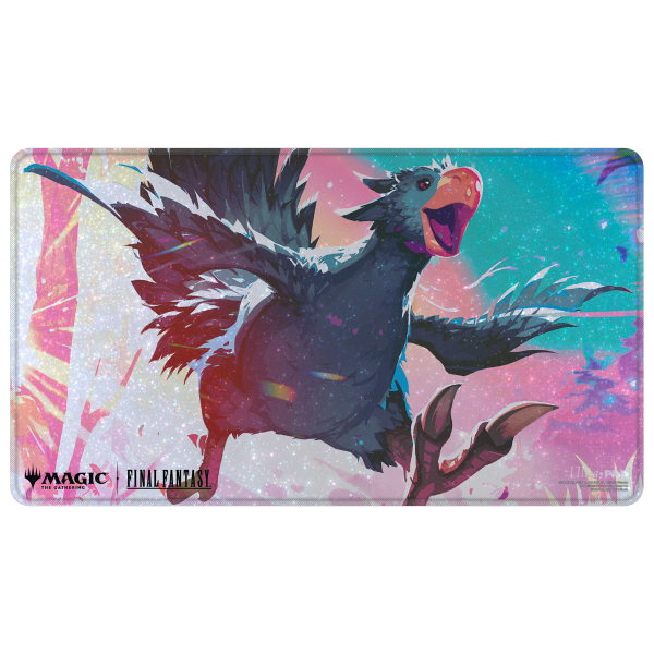 Traveling Chocobo Black Holofoil Playmat - Game On