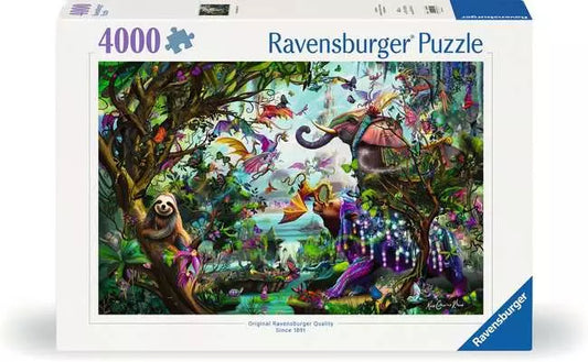 Tropical Dragons 4000 Pc Puzzle - Game On
