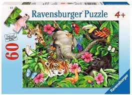 Tropical Friends 60pc Puzzle - Game On