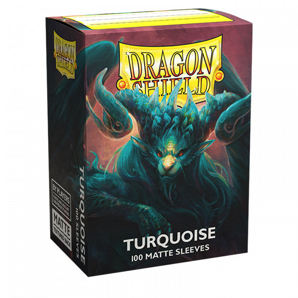 Turquoise DragonShield - DS Matte - Game On