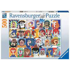 Typefaces 500 pc - Game On
