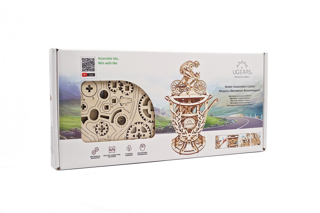 UGears Automaton Cyclist - Game On