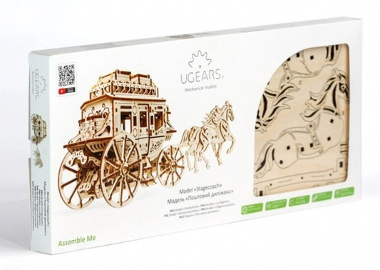 UGears Stagecoach - Game On