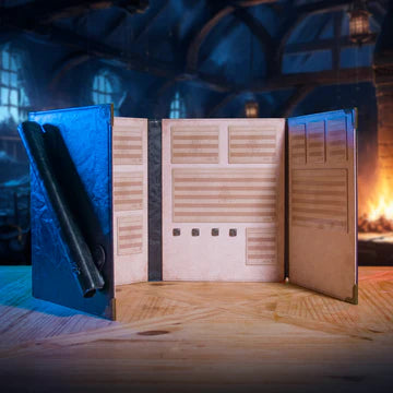 Ultimate Game Master Screen - Portrait/Black - Game On