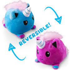 Unicorn Happy Angry Purple Blue - Game On